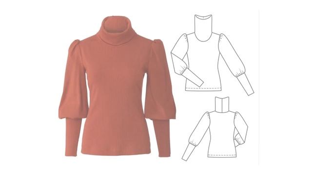 Burda Style 102021  ТЕХНИЧЕСКИЕ РИСУНКИ. Тренды осени 2021