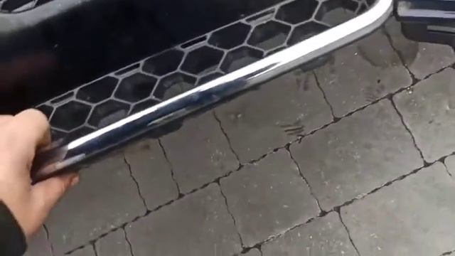 Бампер передний Hyundai Santa Fe II 2006-2010г.в.Тайвань под покраску Хюндай Сантафе смотреть онлайн