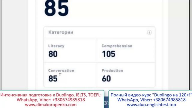 Как мы подняли балл по Duolingo на 15 пунктов за 3 урока в течение 4 дней смотреть онлайн