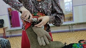 Валенки в казачьем стиле. "Казачья парочка - Тарас да Галочка"