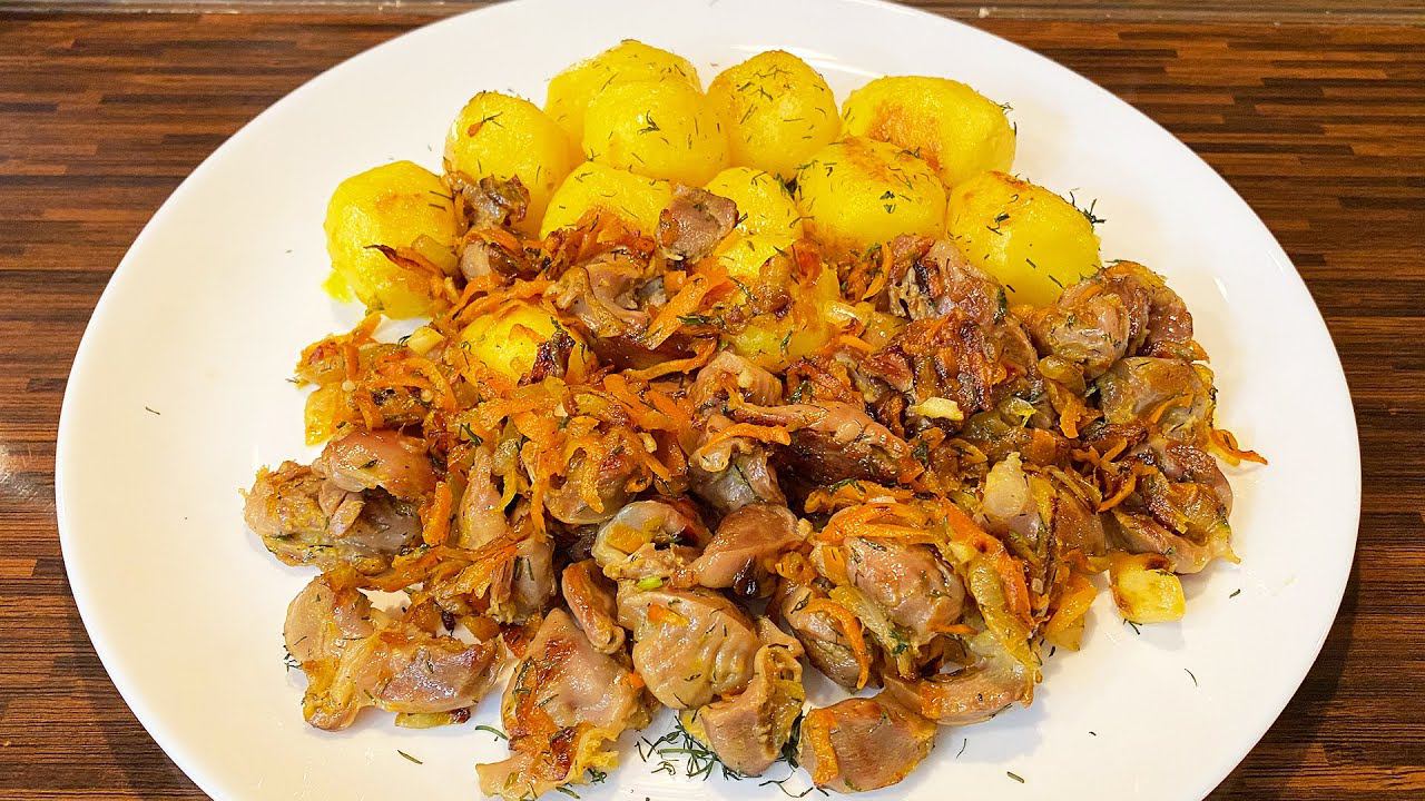 Куриные желудочки?! Простой рецепт! смотреть онлайн