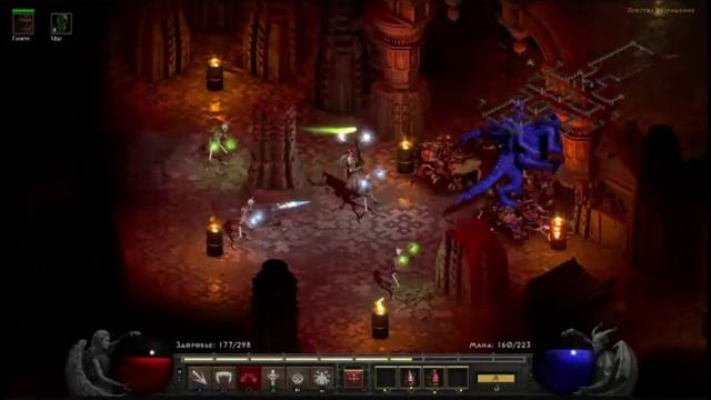 PS 4 Diablo 2 #28 Акт 5 Задание Удел Разрушения Некромант Прохождение