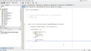 Convert Decimal to Binary in Java