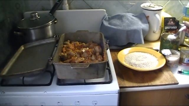 как приготовить плов из свинины Очень вкусный плов