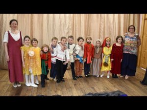 А.С. Пушкин. "Сказка о рыбаке и рыбке" - 1-класс. 04.2024г.