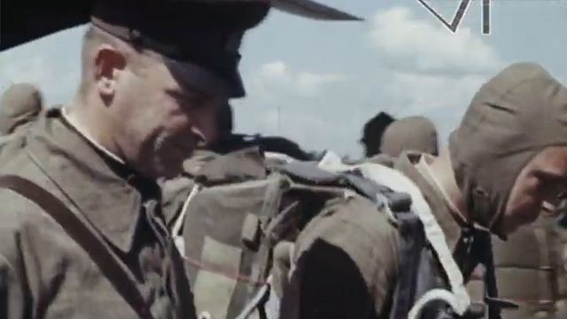 Виды тренировок в полку воздушно-десантных войск (1962 г.)