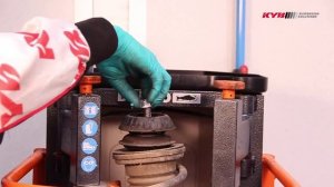 TOYOTA Yaris II - FRONT - Передние амортизаторы KYB установка