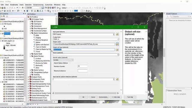 FLOOD LEVEL CALCULATION IN ARCGIS смотреть онлайн