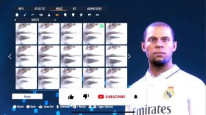 How to create Ronaldo Nazario FIFA 23