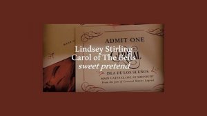 lindsey stirling - carol of the bells (slowed + reverb)