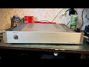 SONY TA-N86 (Часть 1)