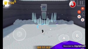 Как победить босса в Снежной долине в super bear