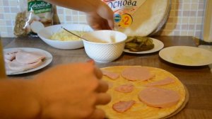 ПИЦЦА ИЗ ГОТОВОЙ ОСНОВЫ РЕЦЕПТ.