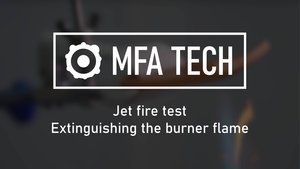MFA TECH - Jet fire test