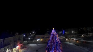 ZMR250  Дозор Тейково. Площадь Ленина. Новогодняя Ёлка.