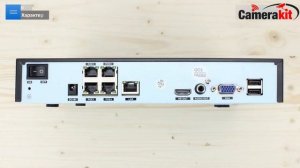 Комплект видеонаблюдения IP 2Мп Ps-Link KIT-A202IP-POE 2 камеры для помещения