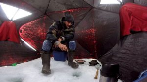 Рыбалка в Бурятии. Подледная ловля Хариуса на о. Байкал