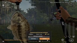 Fishing Planet 3.2.5-Уникальный пятнистый басс/Кванчкин