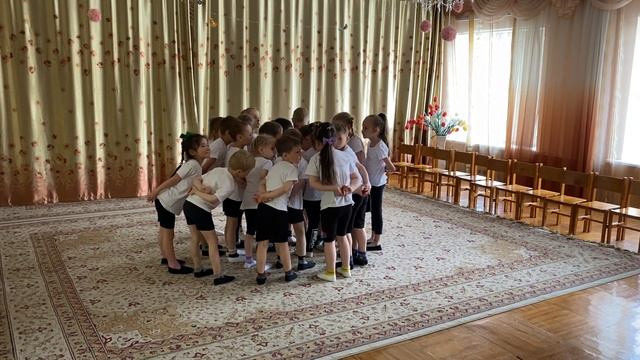 Борисова Е.В. Хореограф. Детский сад «Алпамыс». Занятие по хореографии в подготовительной группе. смотреть онлайн