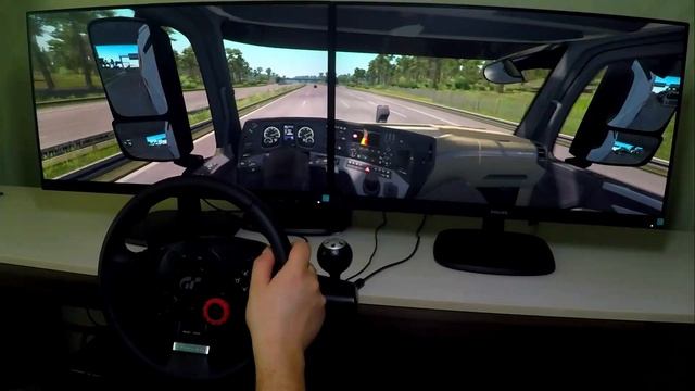 2!!! Монитора в ETS2 смотреть онлайн