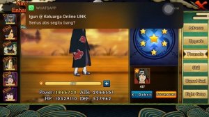 Ultimate Ninja Ninja King : Upgrade Uchiha Clan Combo card to 7 star ? and index