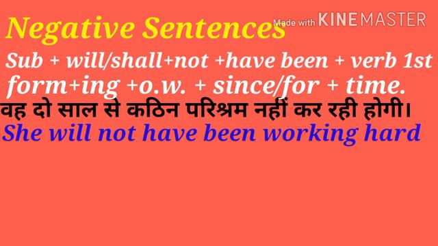 FUTURE PERFECT CONTINUOUS TENSE смотреть онлайн