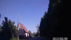 Дорога из Советска в Неман через Дубки - 2013г.
