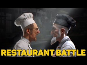 Restaurant Battle - Ресторанный бизнес. Битва ресторанов. Первый запуск знакомство с игрой