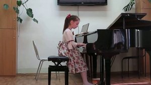 Фильд Дж. Ноктюрн № 5 си бемоль мажор. Играет Маргарита Бажутина 9 лет