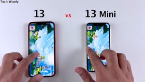 iPhone 13 vs 13 Mini SPEED TEST