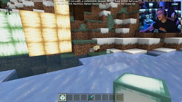 НОВЫЙ БЛОК - Лягушачий свет в МАЙНКРАФТ 1.19 смотреть онлайн