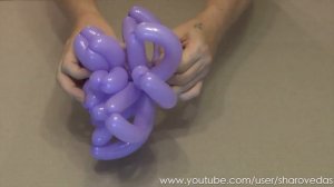 Хризантема из шаров s160 Chrysanthemum of balloons s160.