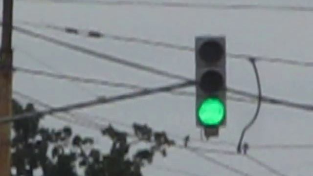 Работа Светофора Светодиодного