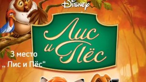 топ 5 Самыйх популярных видит от компании Дисней