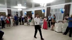 Выступление на свадьбе. Фланкеровка шашкой.