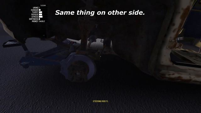 My Summer Car - How to assembly suspenssion and brakes смотреть онлайн