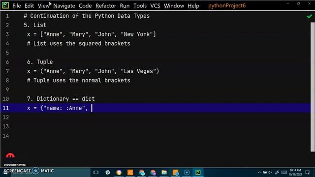 Python Data Types (Part 2)  | Built-in Data Types | Python for Beginners | Python Programming
