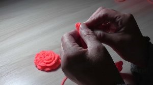 Самая простая роза крючком//мастер класс