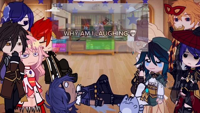 • Genshin impact react to my fyp • // part 2/?? // cringe // #lazy // my au смотреть онлайн