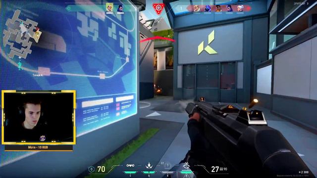 Valorant ► ПЕРВЫЙ РАЗ ИГРАЮ В ВАЛОРАНТ В 2021! смотреть онлайн