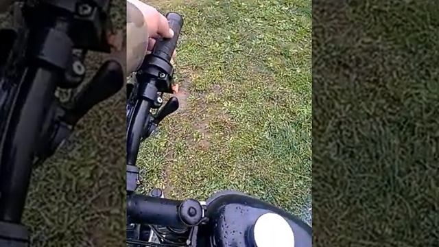 Веломопед горный с большой звездочкой.