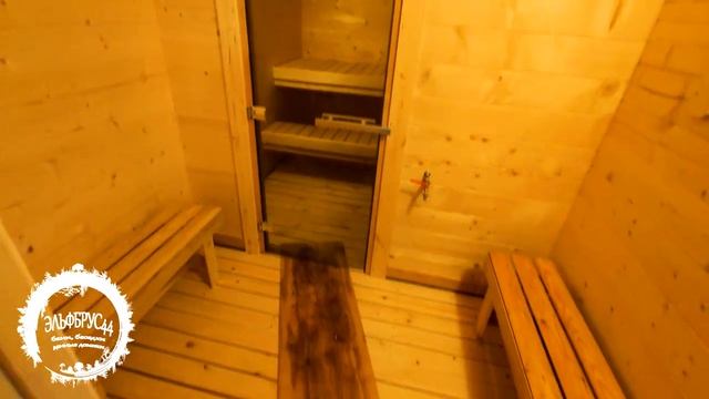 Мобильная перевозная баня с верандой под ключ из бруса камерной сушки