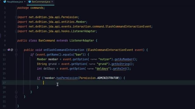 DISCORD SLASH COMMANDS & CONTEXT MENÜS ERSTELLEN