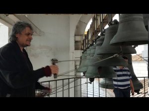 Колокольный звон в Храме Христа Спасителя. Bellringing in Christ the Saviour Cathedral, Moscow