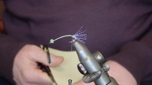 уловистая мушка на корюшку и омуля селедку и саргана. Мушка бокоплав УФ с телом Брайд . 89621222022