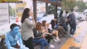 Аватар ходит по улицам Токио