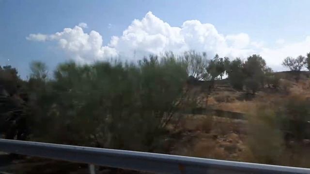 Provincia Jaén, olivares, España. / Оливковые плантации, провинция Хаен, Испания. Сентябрь 2019. смотреть онлайн