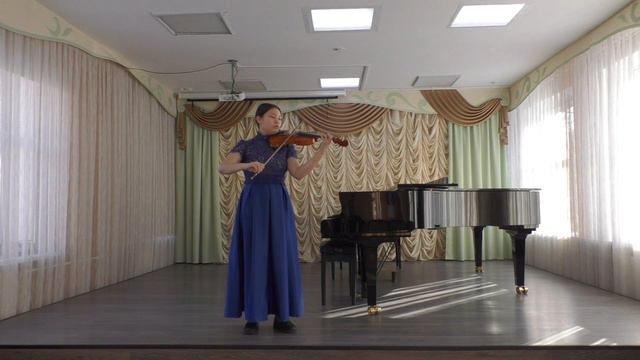 Ж.Ф.Мазас - Этюд № 17 соль мажор. Успанова Аина смотреть онлайн