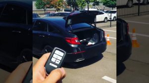 Електро Открытие/закрытие крышки багажника Хонда Аккорд 10 2018 года. Honda Accord 10 2018.