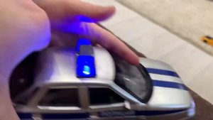 Обзор Лада 110 полиция ваз 2110 полицейская звуковая игрушка модель машины тест драйв